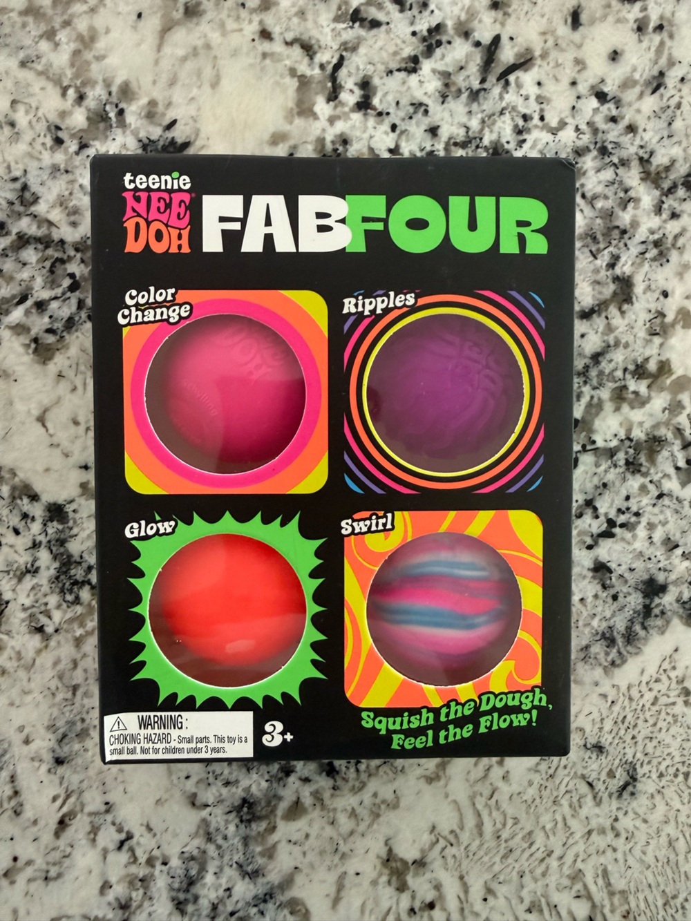 Needoh Teenie Fab Four - NEW IN BOX